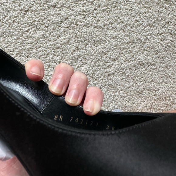 NWT YSL ALIX SATIN PUMPS SIZE 8.5 - Picture 7 of 8